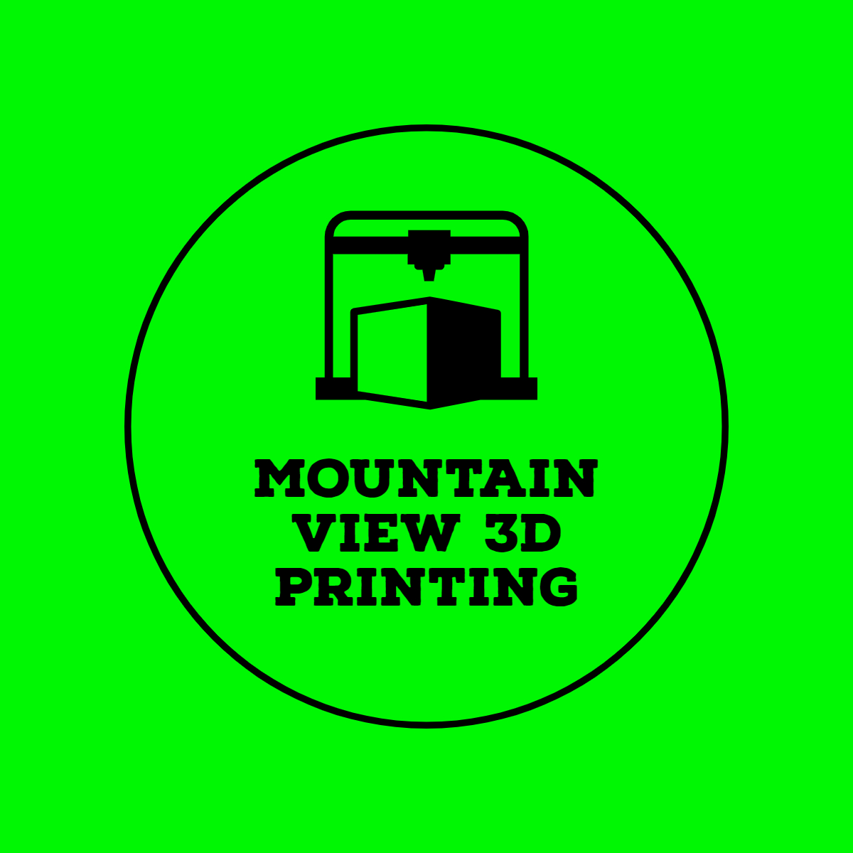 Mountain View 3D Printing Logo